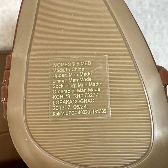 Apt 9 | NIB Cognac Lopaka Strappy Block Heels | 9.5 - Picture 13 of 14